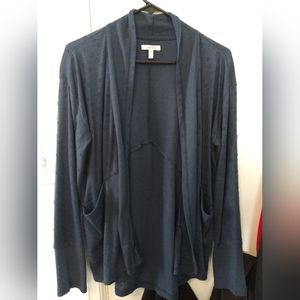 Women's navy blue cardigan, "Maurices", size M
